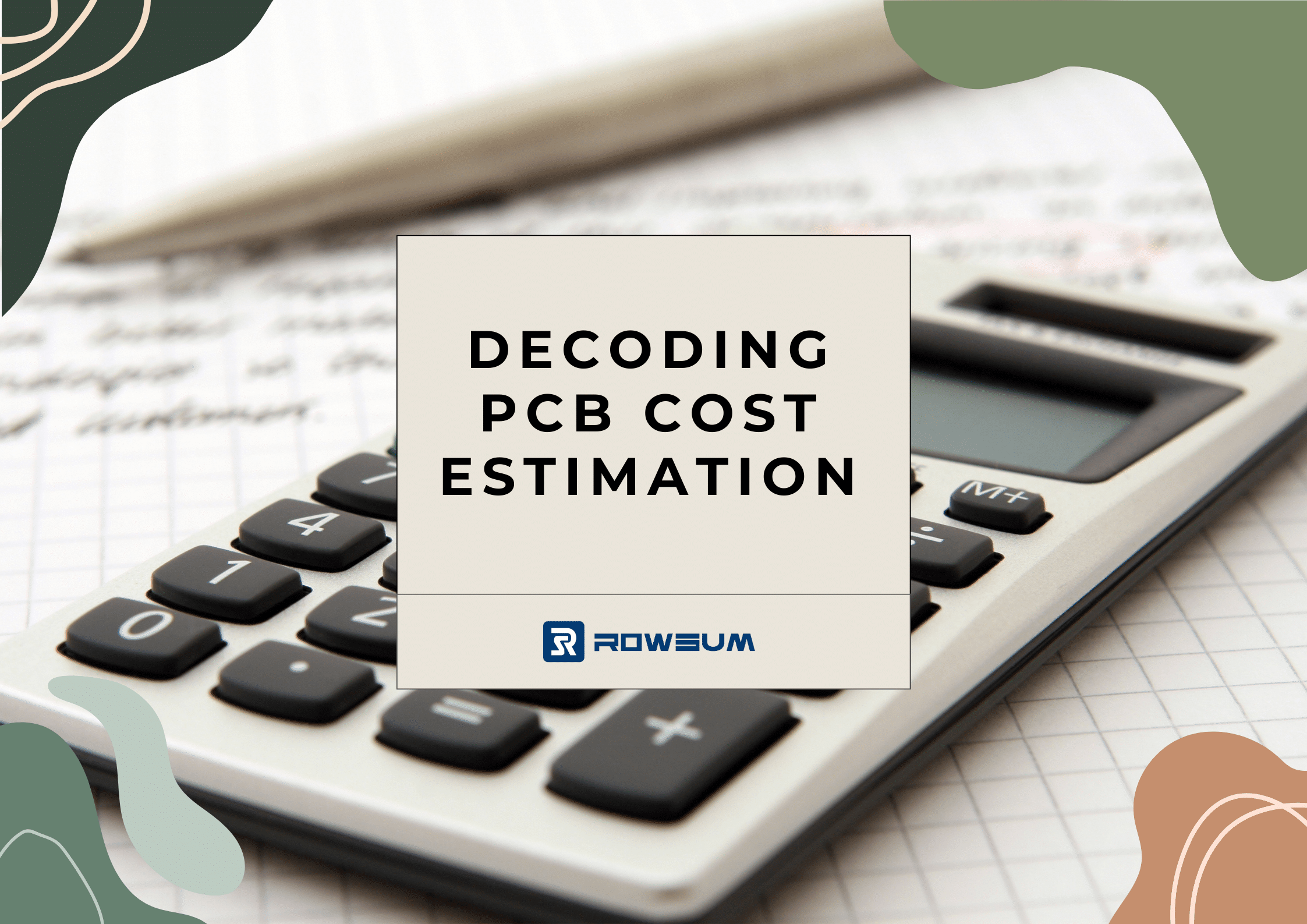 decoding pcb cost estimation